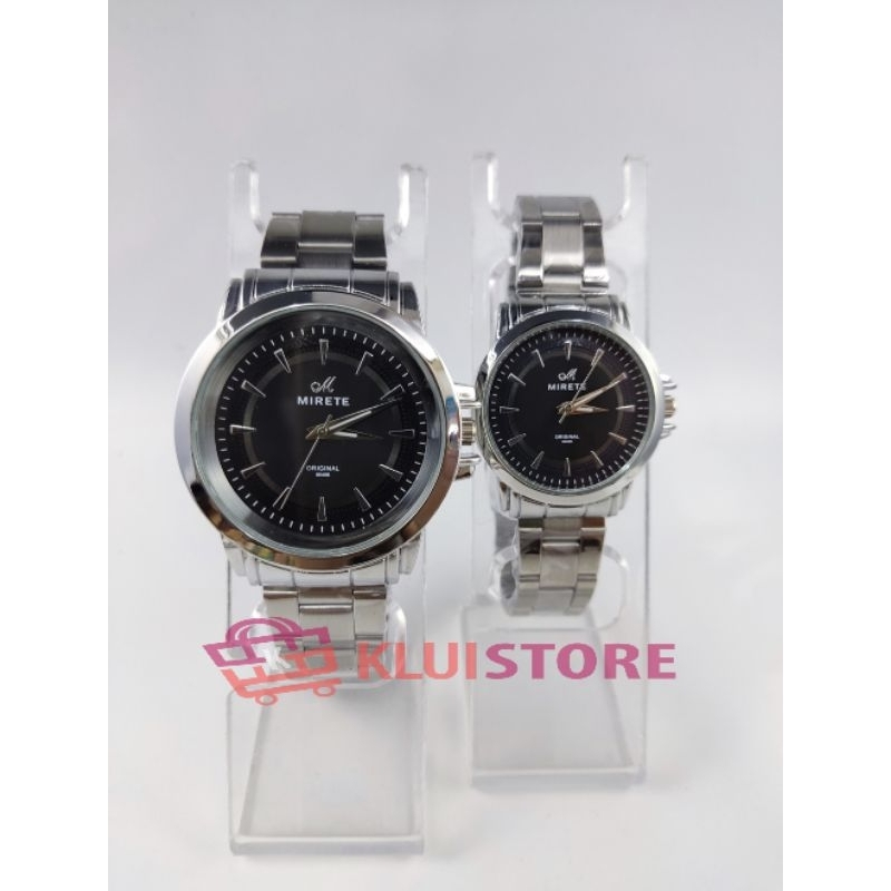 JAM TANGAN RANTAI MIRETE COUPLE JAM TANGAN SO ELEGANT RANTAI MIRETE ORIGINAL