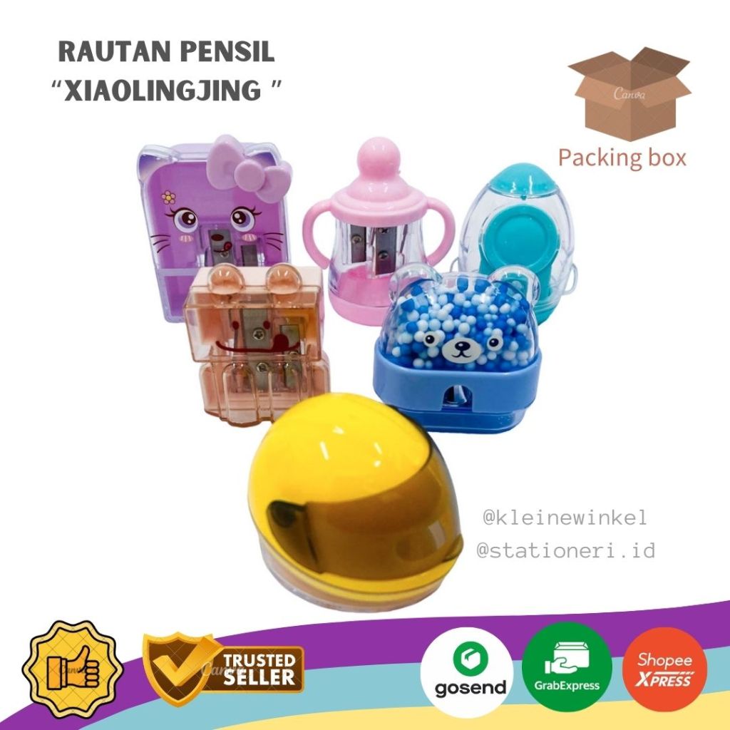 

Rautan Pensil Motif Lucu XIAOLINGJING [ 1 PCS ]