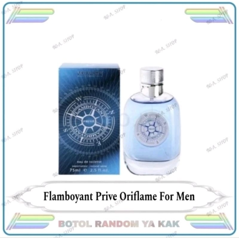 Inspired Parfum Flamboyant Prive By Oriflame For Men