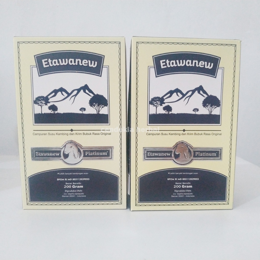 

ETAWAKU PLATINUM - Susu Kambing Etawa Bubuk Premium 100% ORIGINAL Bebas Alergi dan Rendah Gula ETAWANEW
