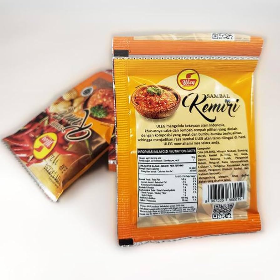 

Sambal Uleg All Varian Sachet isi 10