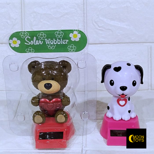 Hiasan Dashboard Mobil Gerak Solar Boneka beruang(var) PFR134.274