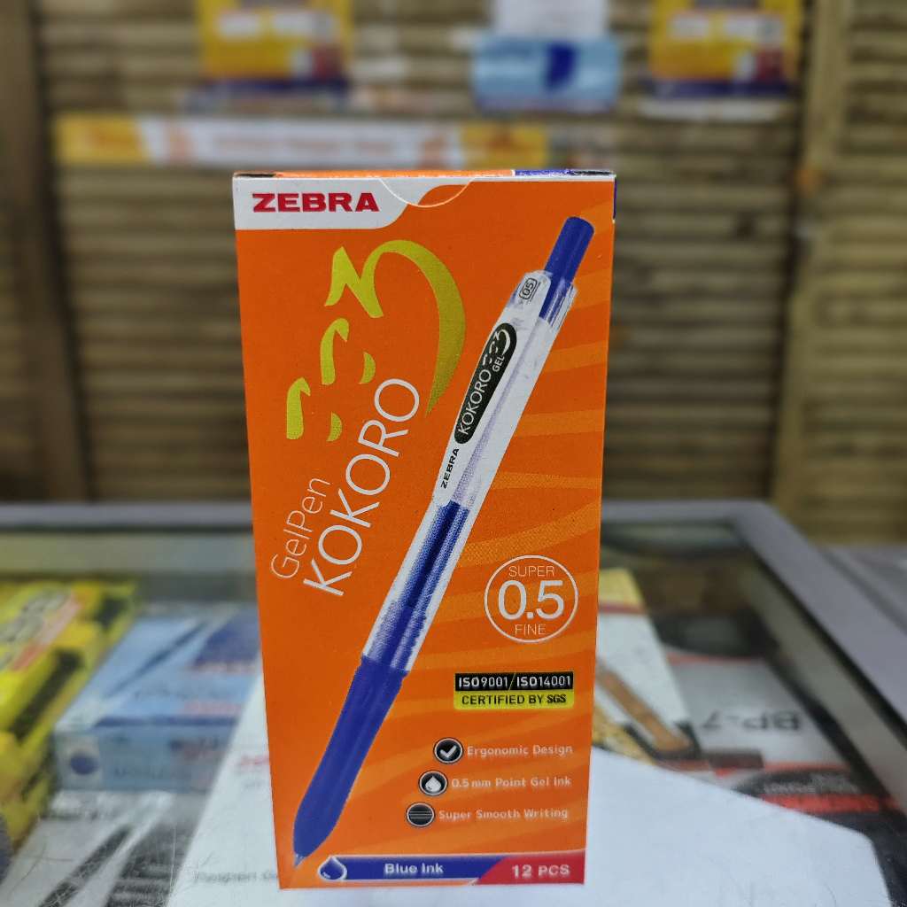 

RB Pulpen / Pen Kokoro Zebra (1 pak / 12 pcs)