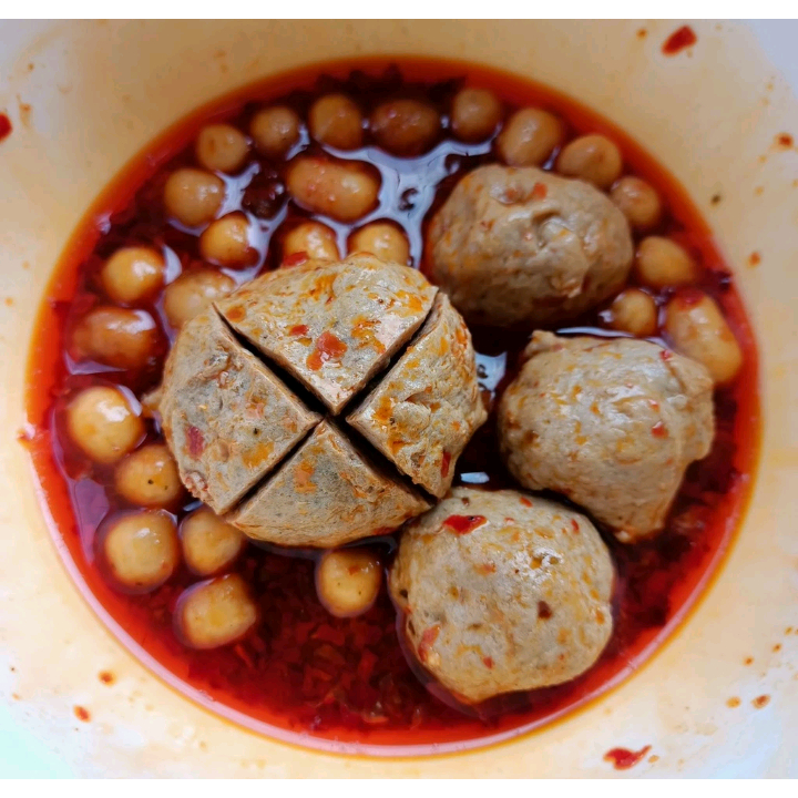 

Toko Florina - Bakso Mercon pedas / Bakso Ikan Besar + bakso ikan