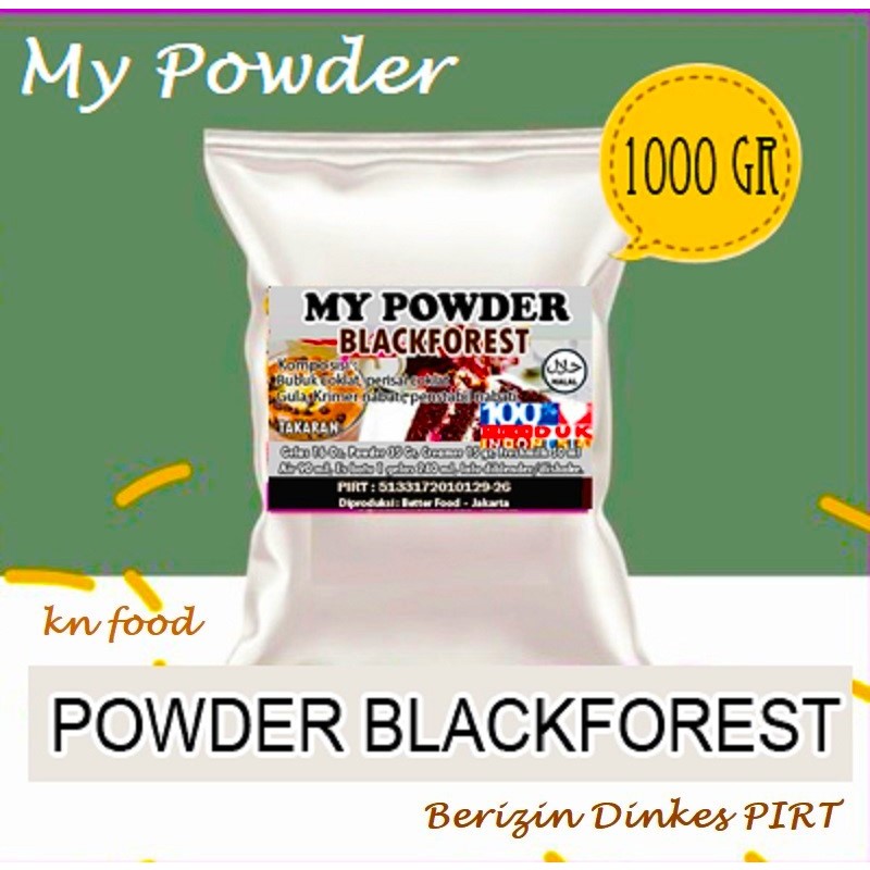 

Powder Minuman Blackforest Regular