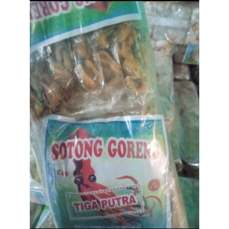 

snack ringan sotong goreng