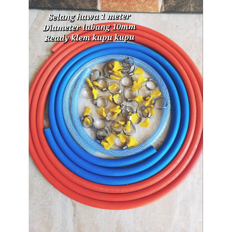 [PROMO)SELANG HAWA TEBAL TAHAN PANAS DIAMETER LUBANG 10MM