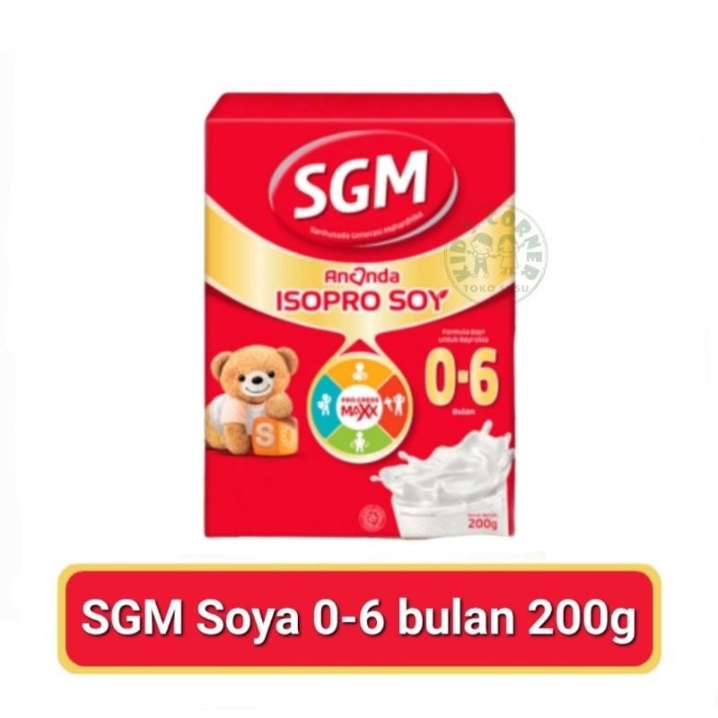SGM soya 0-6 bulan 200gr