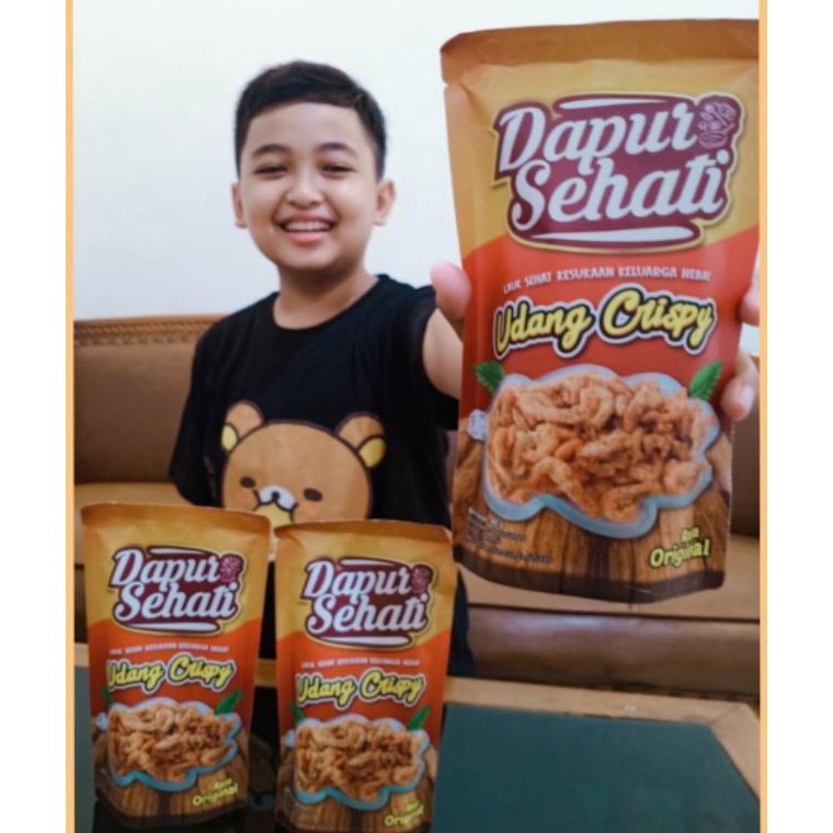 

FREE ONGKIR Udang Crispy Non MSG 8gr Dapur Sehati