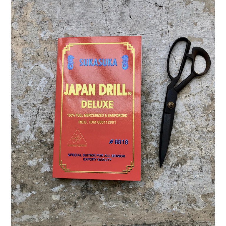 Swip up Japan Drill SUKA  SUKA Hight Quality FabricKain Seragam Japan Drill Grosir Dan Ecer Meteran 