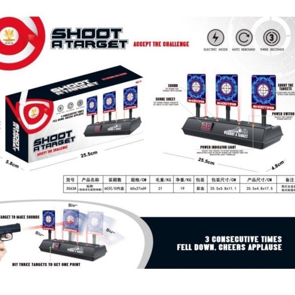 Termurah Papan Target Otomatis Sasaran Tembak