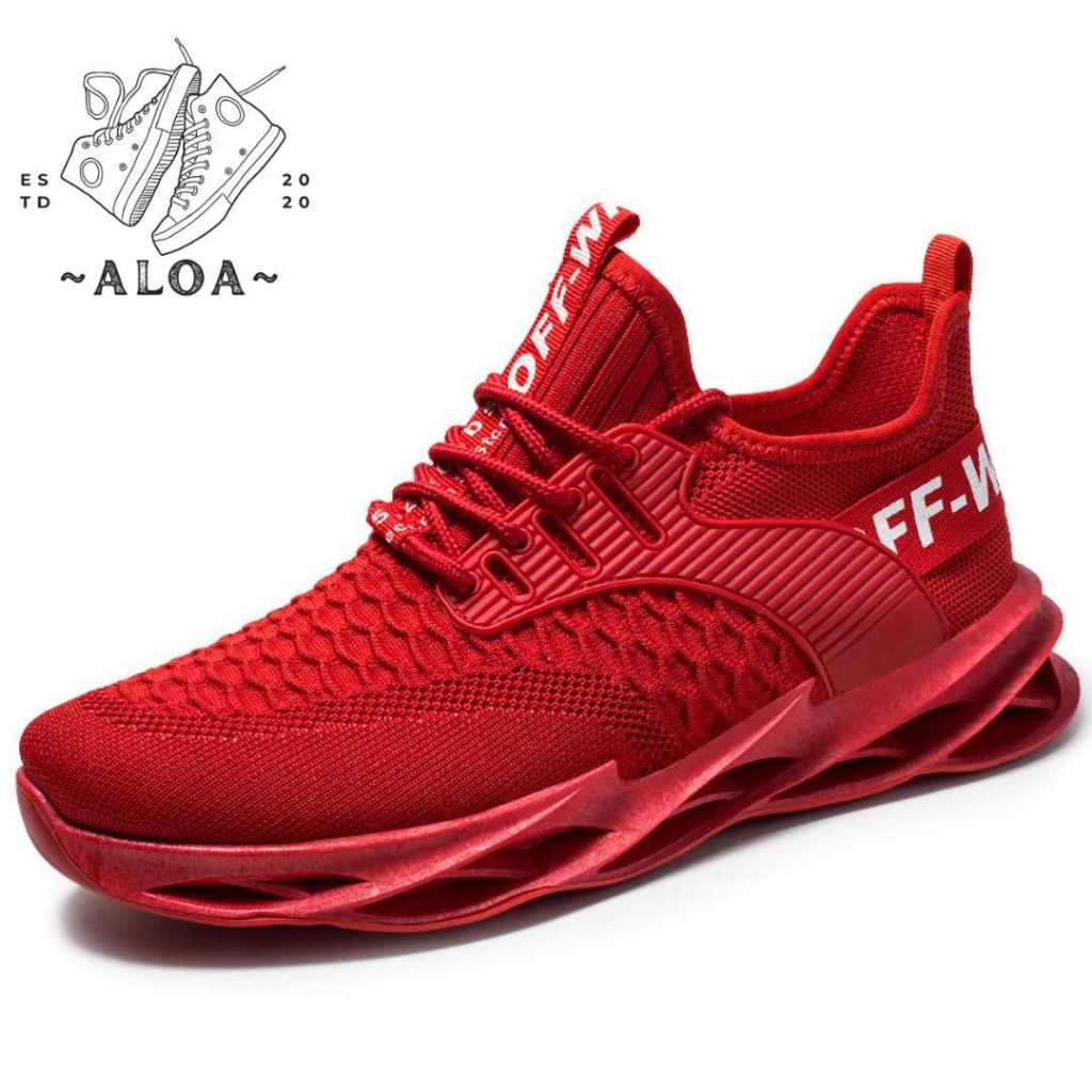 Sepatu Pria Sepatu Sneakers Running Shoes Sports Sepatu Kets Basket ALOA 22119469