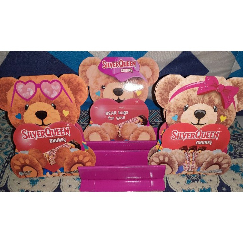 

PENJUALAN CEPATBEST SELLER SilverQueen Promo Valentine Day ChunkyBear 33gr Valentine 258gr