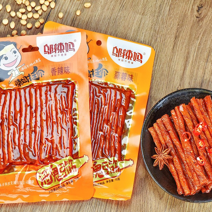 

V44859 HALAL WULAMA LATIAO SNACK VEGETARIAN LATIO Wulama LatiaoLatiaoTendonVegetarianSnack China Halal