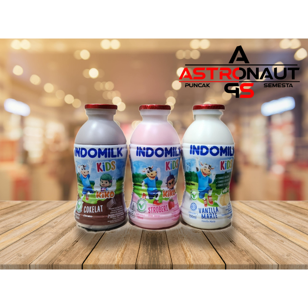 

SUSU INDOMILK BOTOL CAIR 190 ml