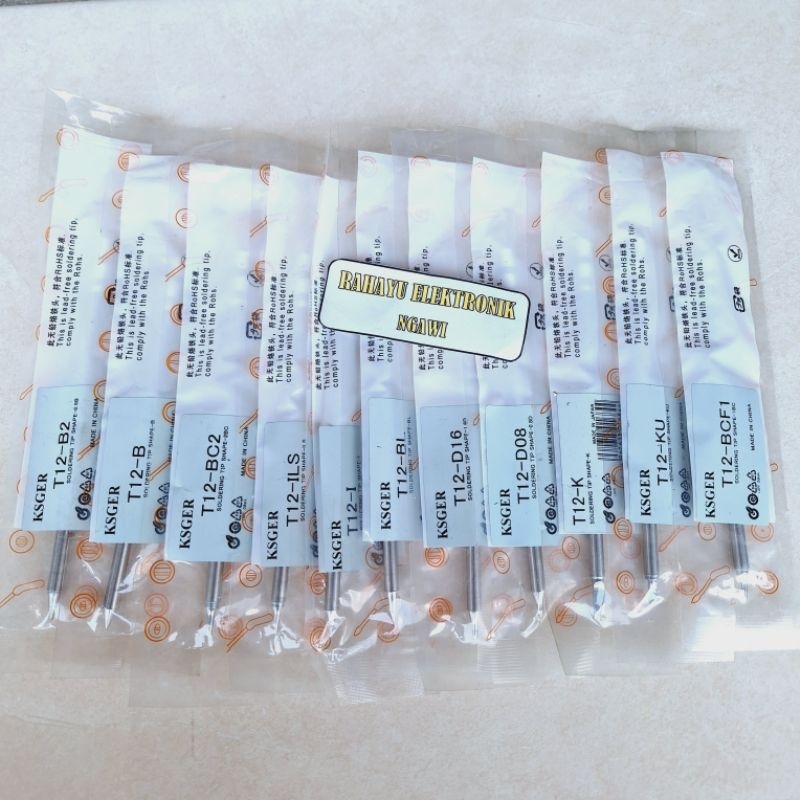 Ujung Mata Solder Pengganti T-12 Mata Solder Ujung Besi T12
