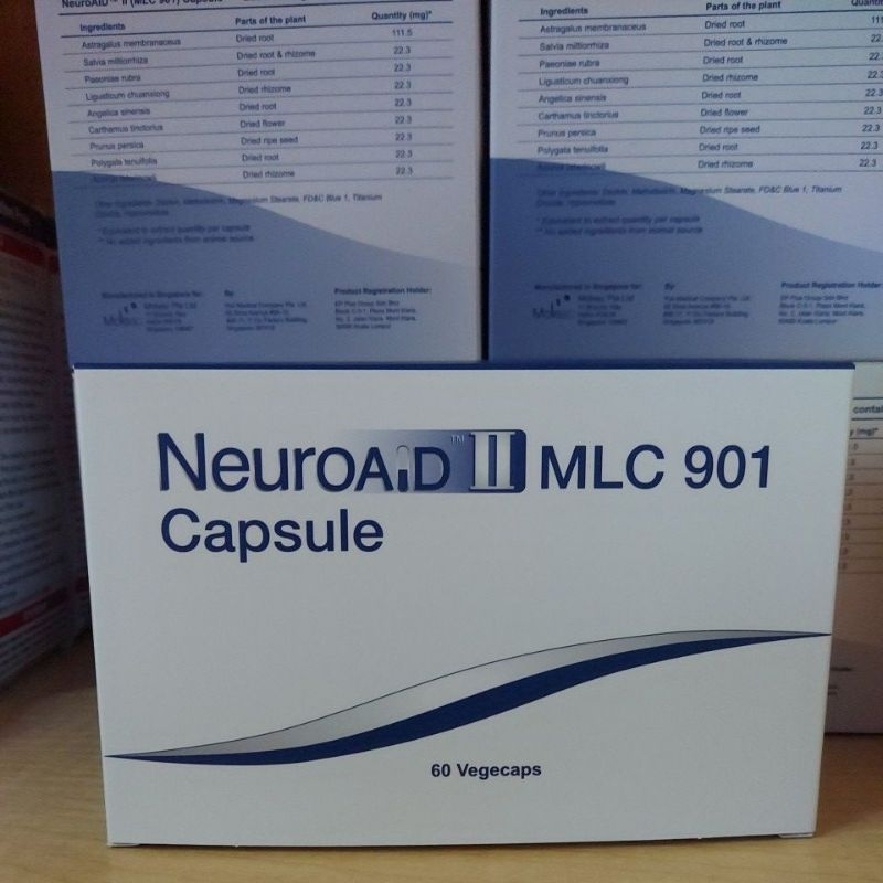 Neuroaid ii MLC 901 box, 60 capsules