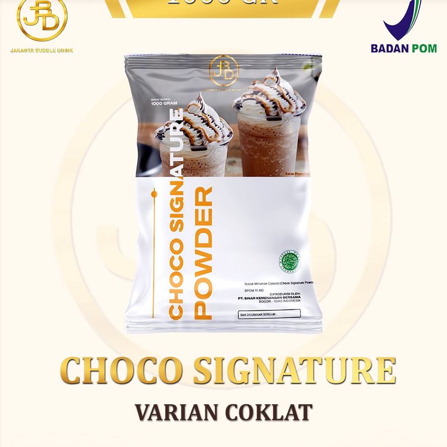 

Ready Stok Bubuk Minuman Premium CHOCO CARAMEL CHOCO SIGNATURE Jakarta Bubble Drink BPOMHALAL