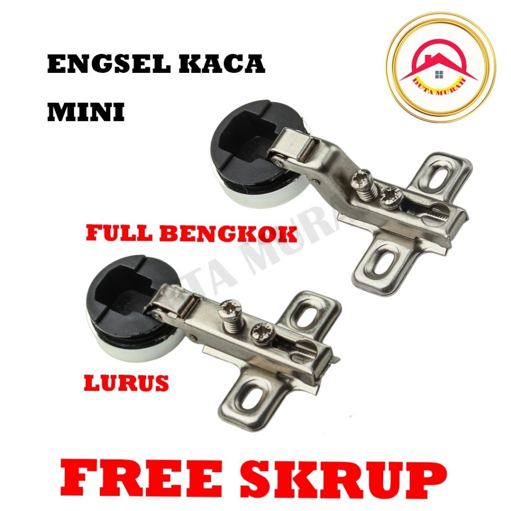 Engsel sendok kaca - Engsel pintu lemari kaca