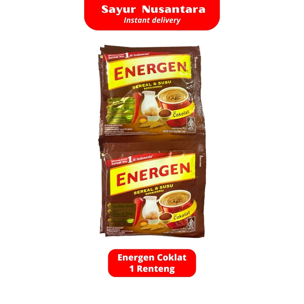 

Energen Coklat 1 Renteng - Sayur Nusantara