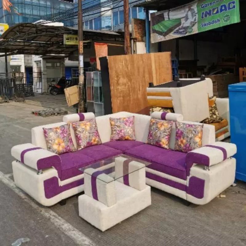 SOFA L SUDUT SOFA SUDUT KURSI L SUDUT KURSI SUDUT SOFA DUDUK MINIMALIS SOFA BED RUANG TAMU ELEGAN SO