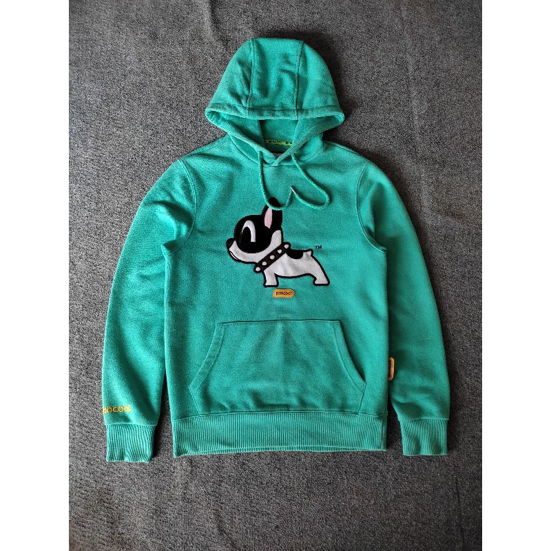 Hoodie Pancoat Pop Dog Hijau Tosca