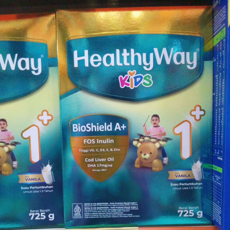 healthyway / biostime 1+ vanila 725gr