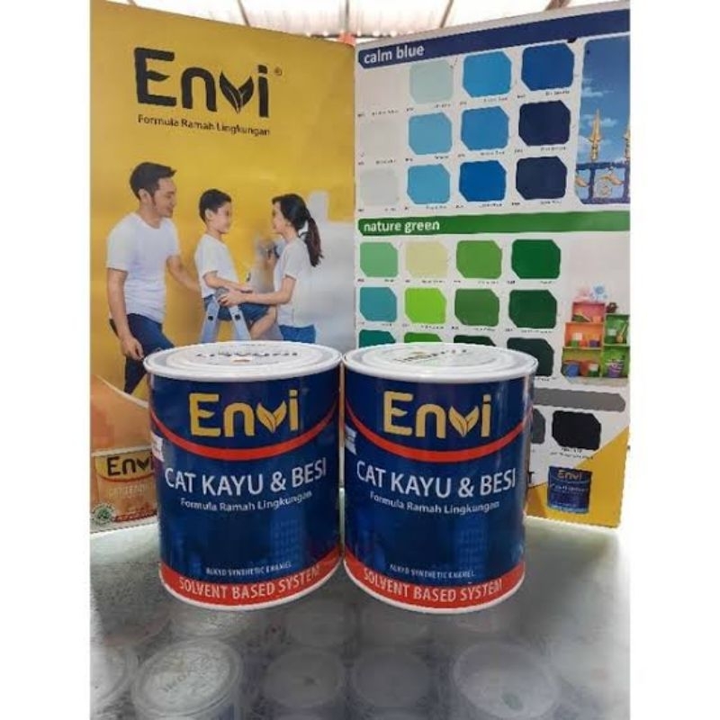 Envi Cat Kayu dan Besi 0.2 liter