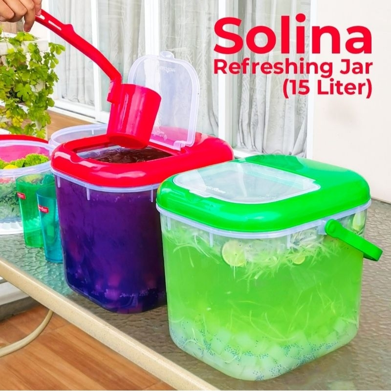 LION STAR: BHD-4 SOLINA DRINK JAR 15 LITER