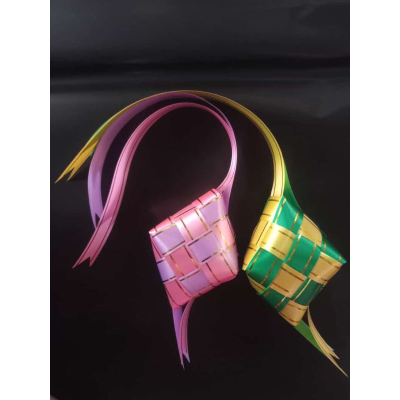

ketupat pita Jepang 6cm/ ornamen ketupat /ketupat lebaran