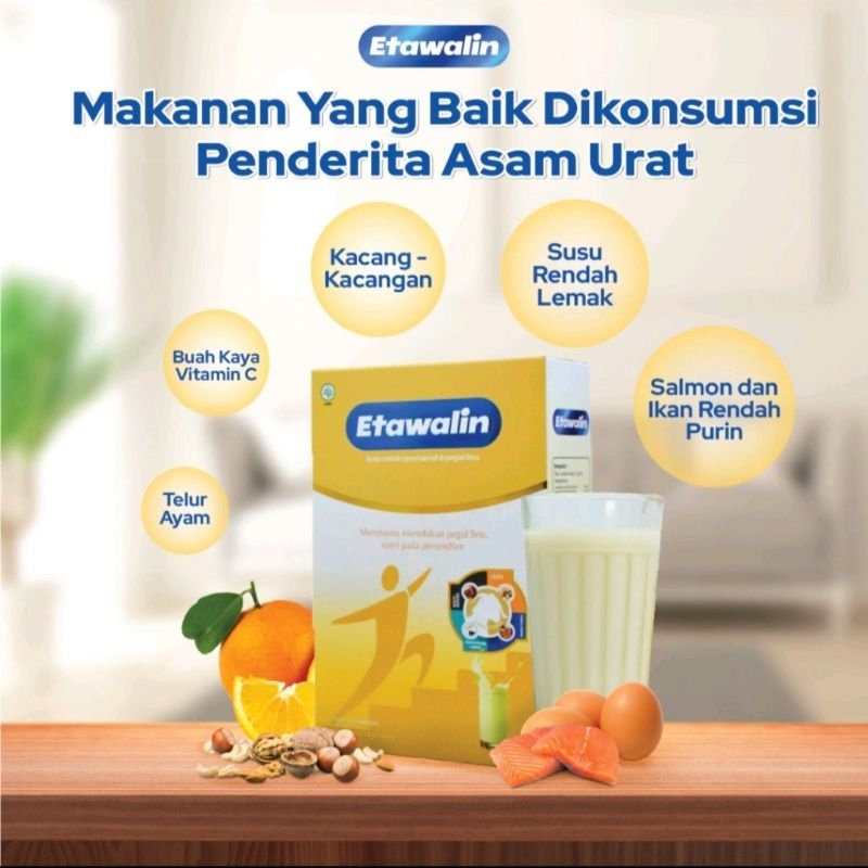 

Etawalin Susu Kambing Etawa Solusi Asam Urat dan Nyeri Sendi Official 1 Box