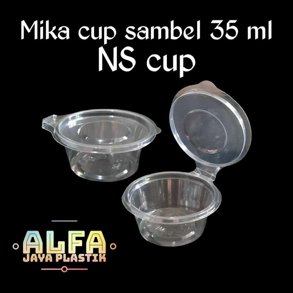 Mika cup sambel 35 ml / NS cup