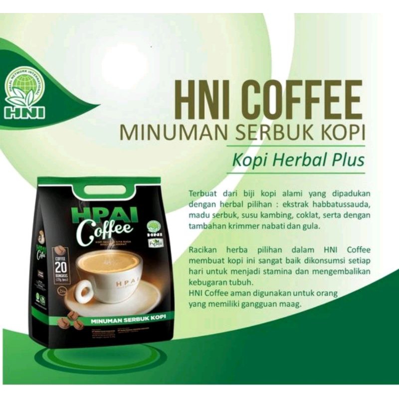 

HNI COFFEE // KOPI HERBAL // HNI HPAI