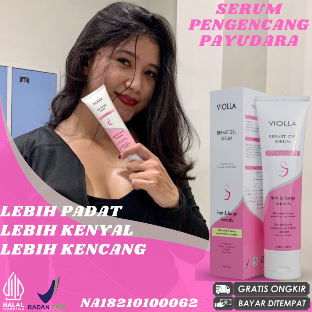 SALE BEST SELLER VIOLLA BREAST GEL Pembesar Sekaligus Merawat Payudara Jadi Lebih KENCANG LEMBUT KEN