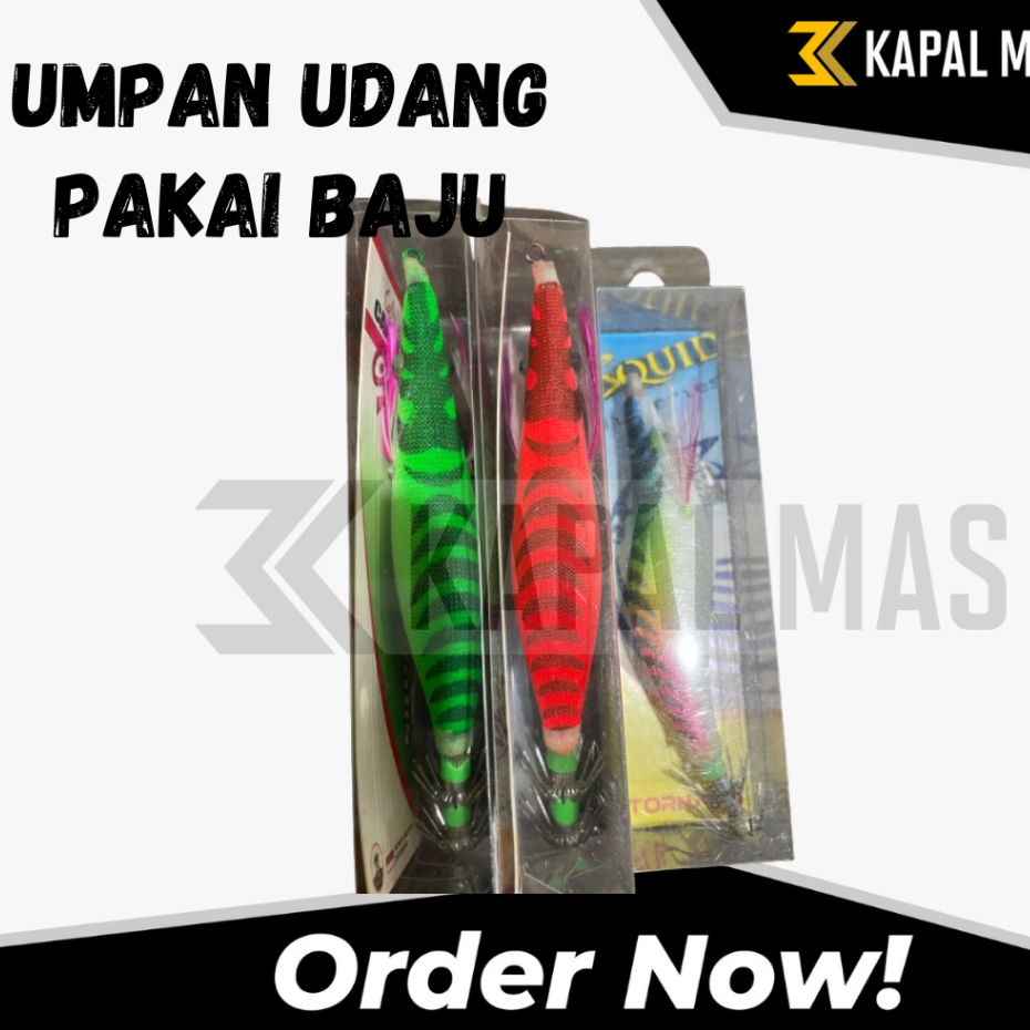 UMPAN UDANG PAKAI BAJU TORNADO / UMPAN PANCING / UMPAN CUMI / NELAYAN