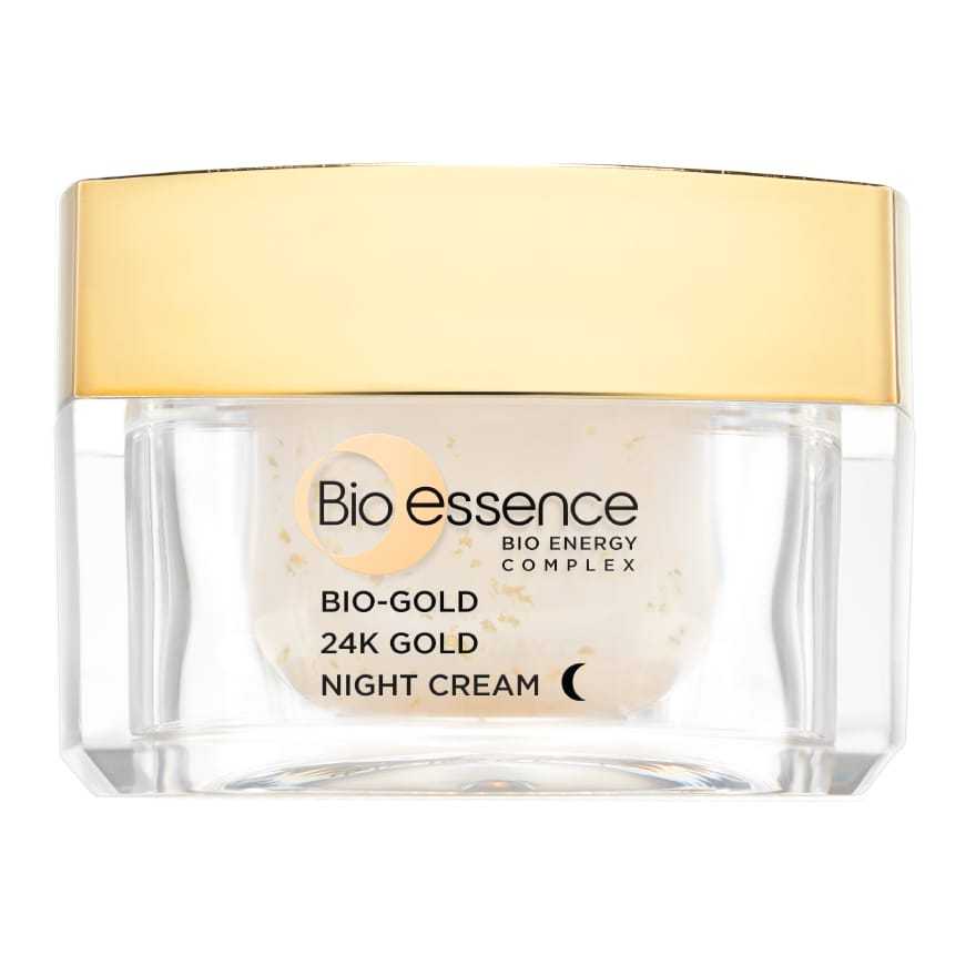 BIO ESSENCE Bio-Gold 24K Gold Night Cream 40gram + Nano Gold Peptide