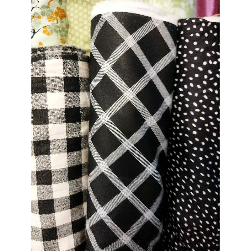 Kain/Bahan katun jepang tokai senko motif//Bahan katun jepang motif premium//Kain katun jepang premi