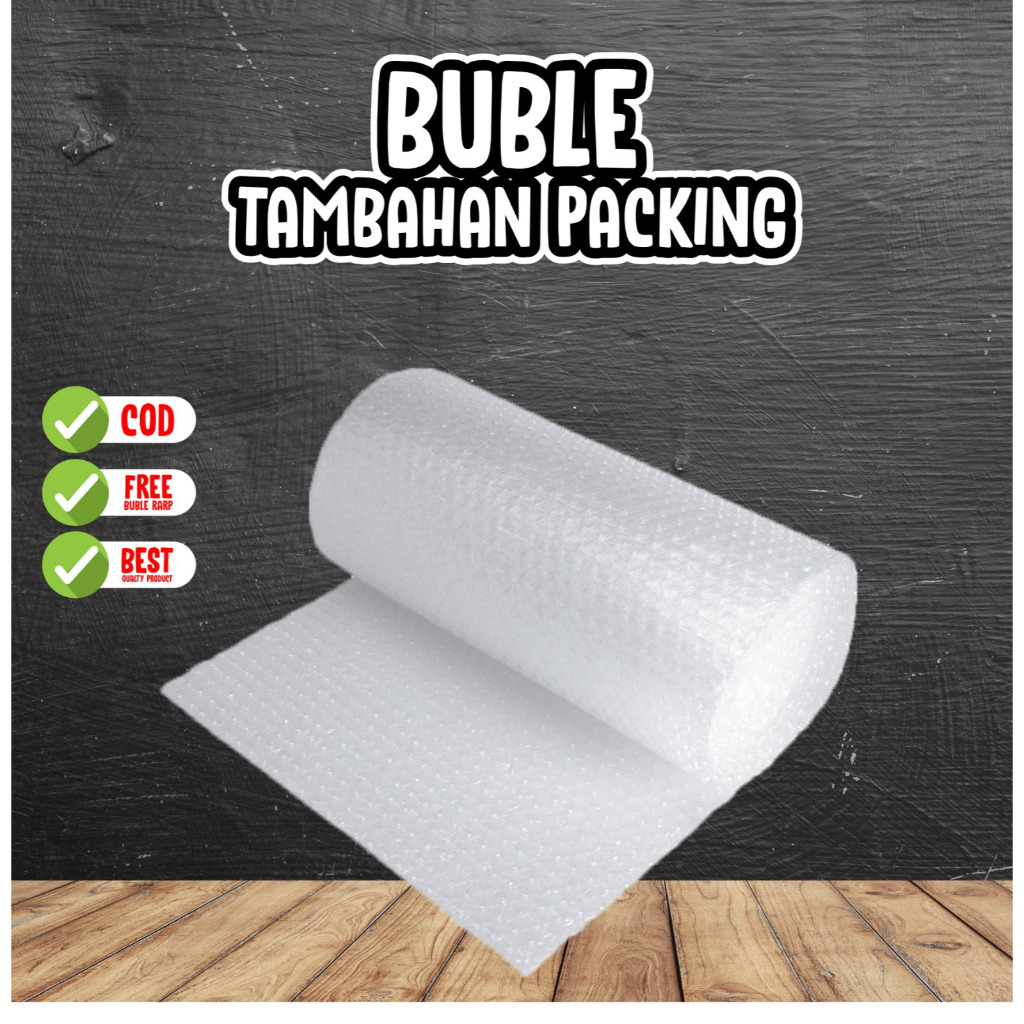 

Bubble Wrap Tambahan Packing Pelindung Pesanan Terpercaya