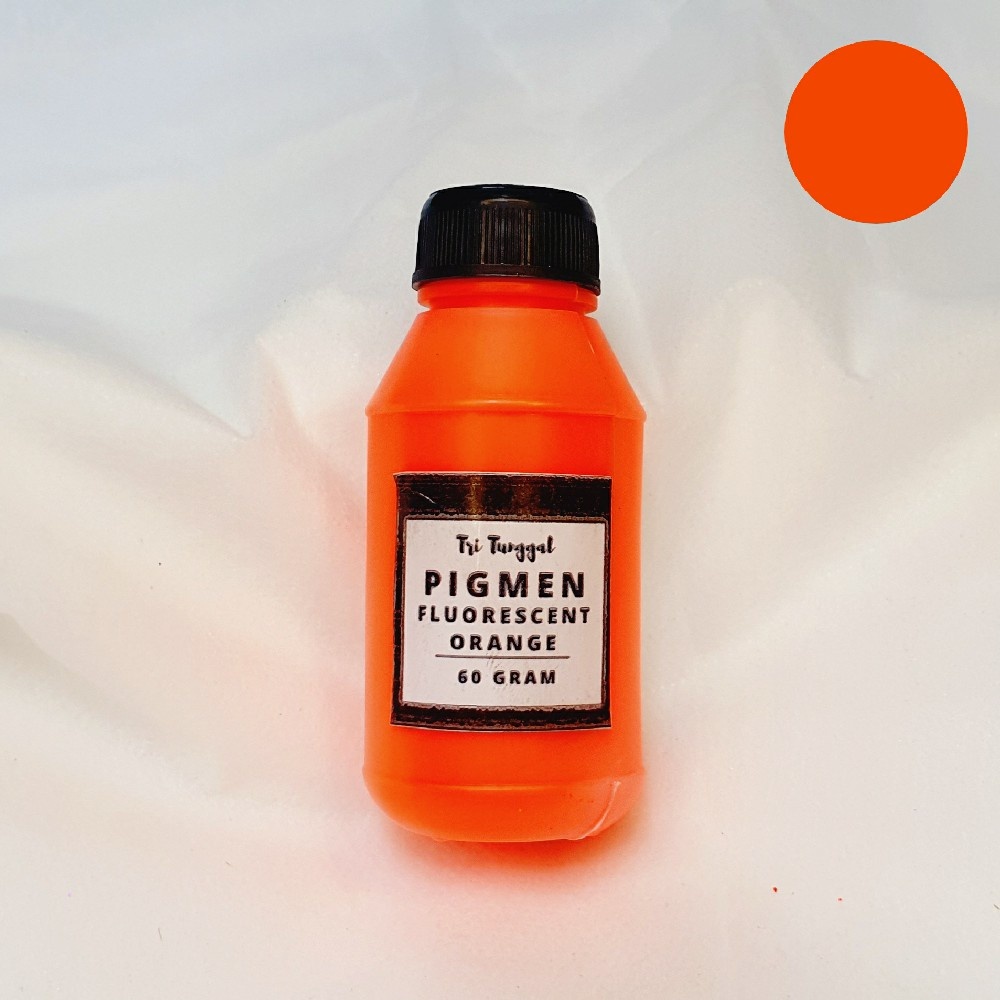 

Pigmen Besar 60gr ORANGE Pewarna Sablon Pigment Color Bundle Stabilo Slime Waterbased Tie Dye Pigment Cat Warna Warni Air Cair Cairan Liquid Cat Paint Painting Kerajinan Prakarya Kesenian Perlengkapan Gambar Mewarna Lukis Craft Pentacle Malang