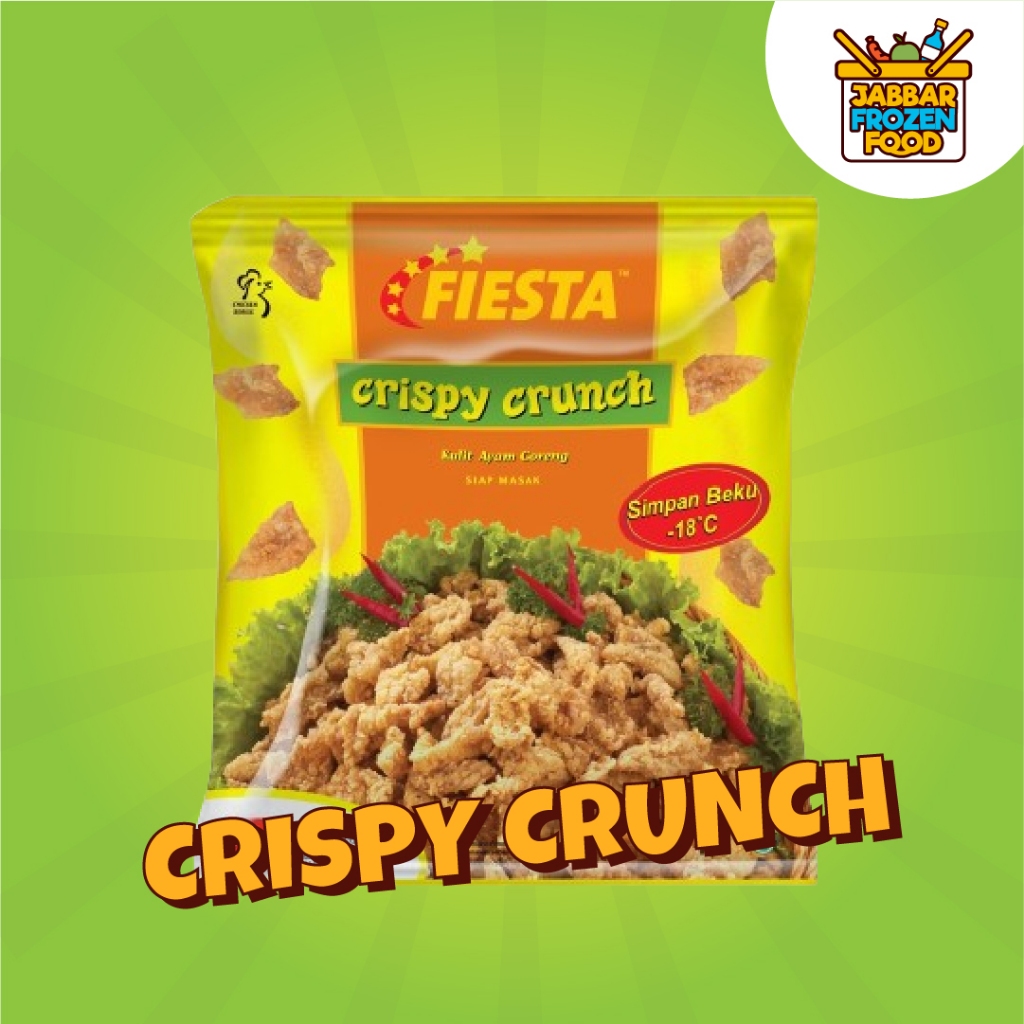 

FIESTA Crispy Crunch Olahan Kulit Ayam 300gr