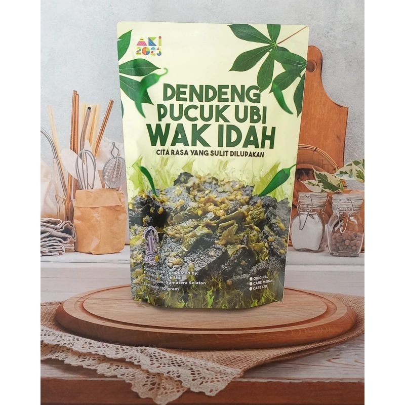 

Dendeng pucuk ubi sambal ijo