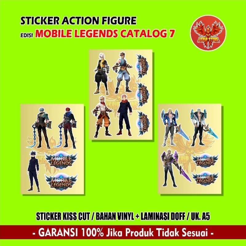 Stiker Pack Action Figure - Mobile Legend Part 7