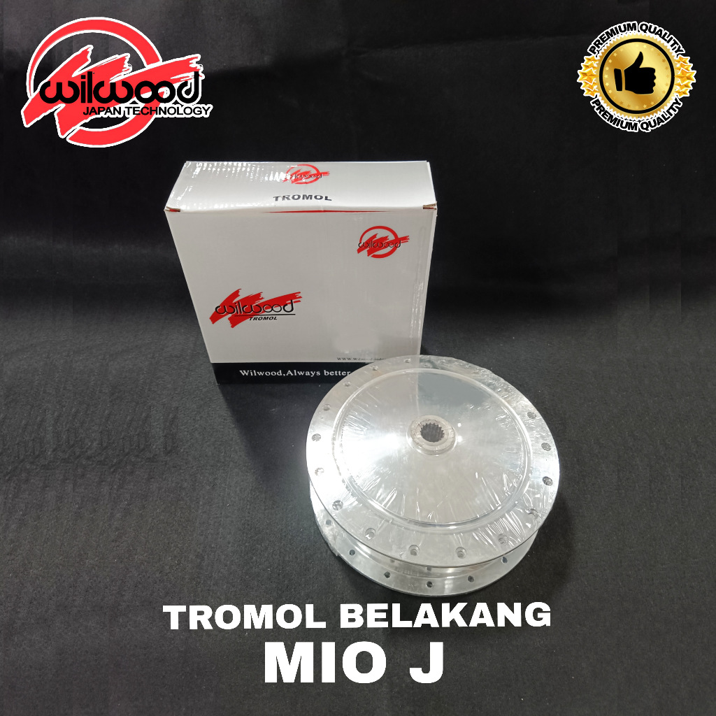 TROMOL MIO J BELAKANG CHROME/TROMOL MIO J BELAKANG MERK WILWOOD