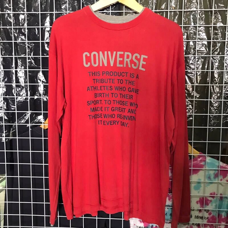 KAOS BRANDED CONVERSE PANJANG BARU ORIGINAL MURAH