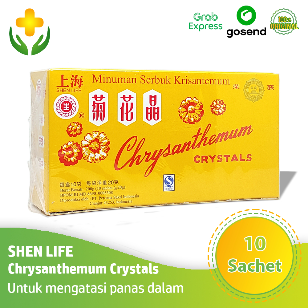 

Chrysanthemum Crystal 10 Sachet Obat Herbal Panas Dalam