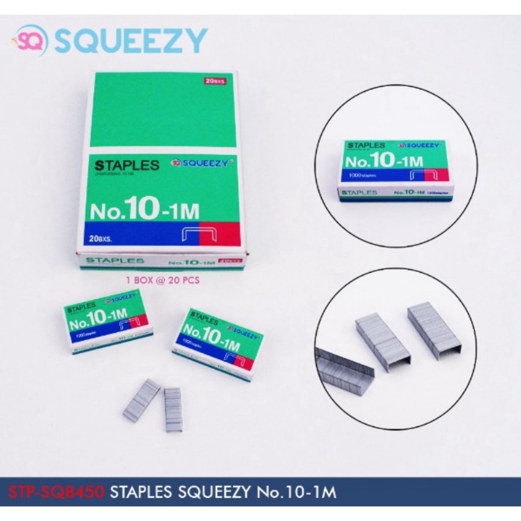 

RK ISI STAPLES NO 10 JOYKO ( 1 PAK )