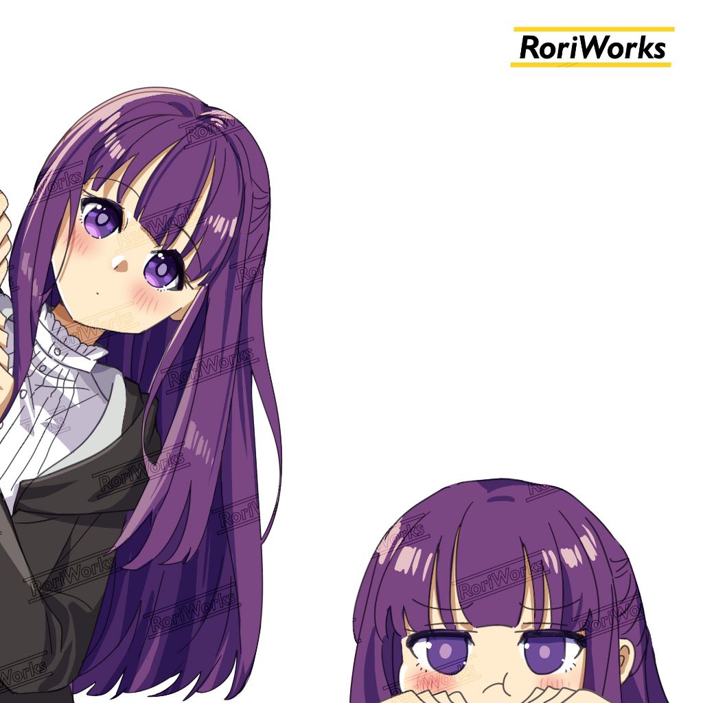 

Stiker Anime Intip - Fern | Sousou no Frieren