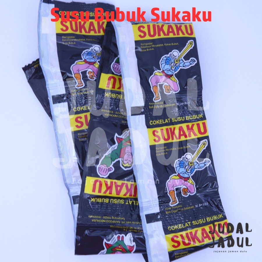 

Sukaku - Susu Bubuk Coklat Jadul ( 1 Renceng isi 10pcs )