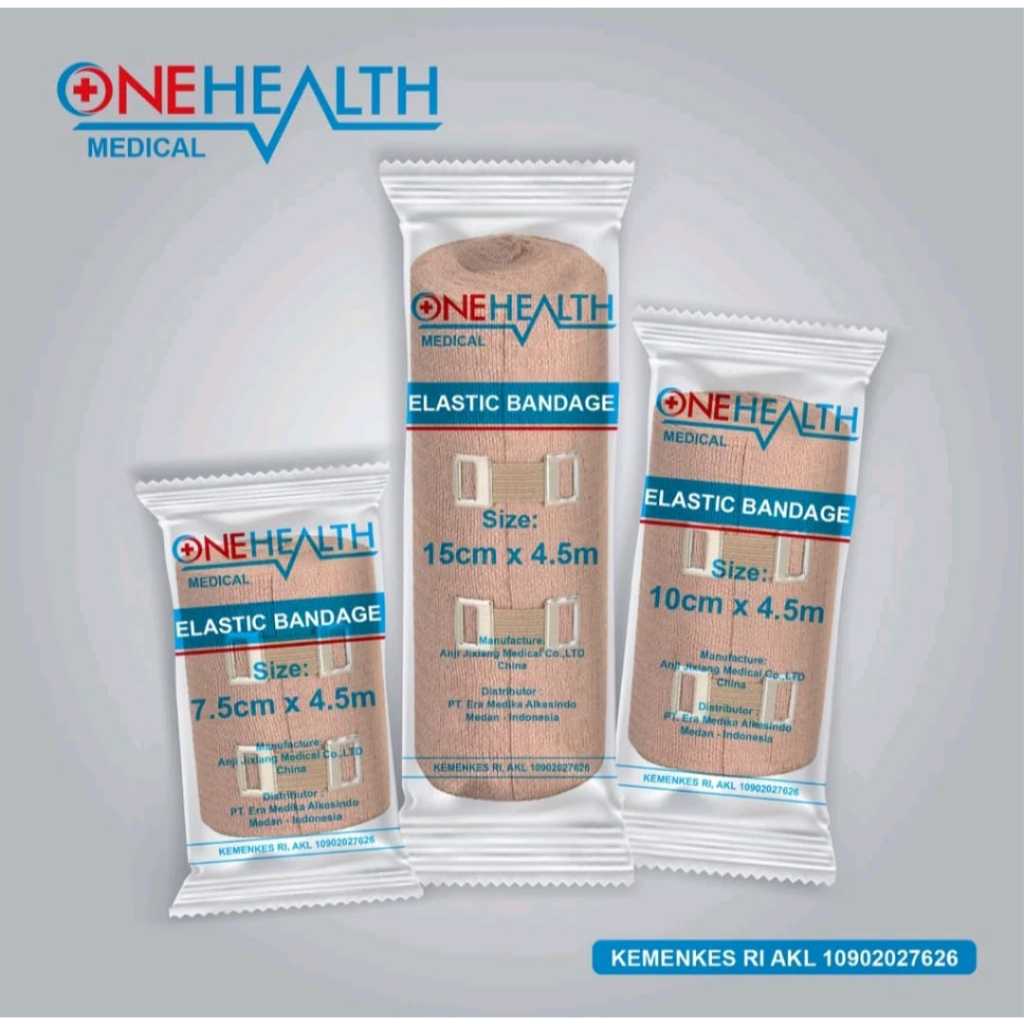 Perban Elastis Kaki Tangan Lutut / Elastic Bandage Perban Patah Tulang / Verban Elastis Original Sat