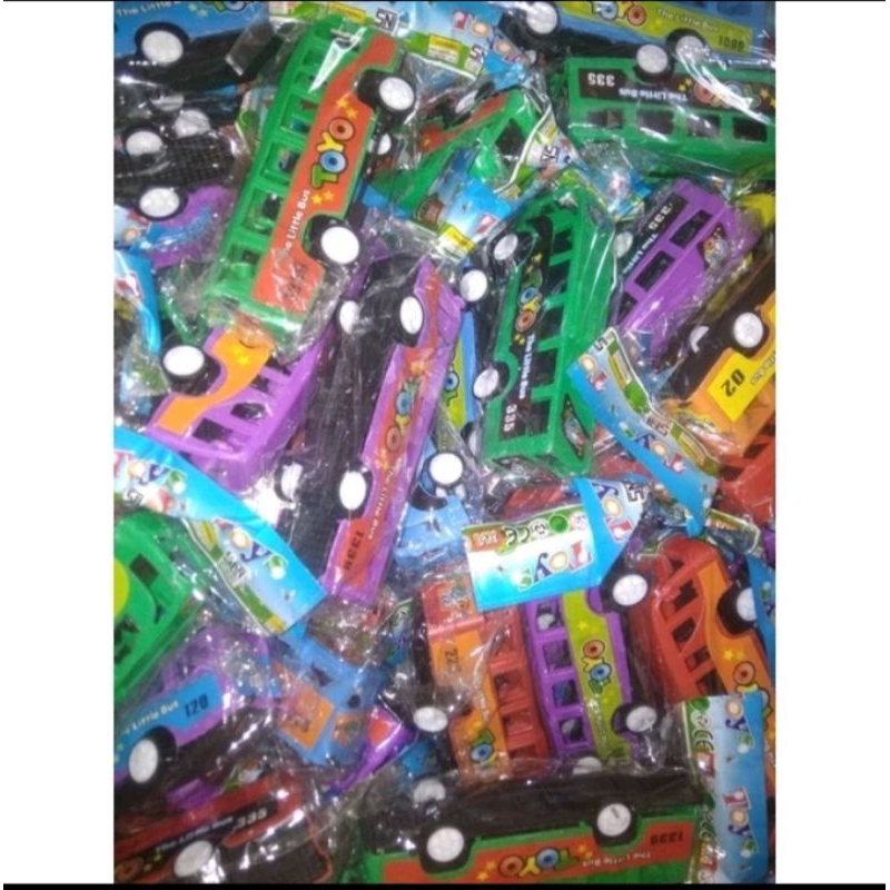 Mainan Bus tayo School Bus Miniatur City Bus Tayo Besar